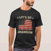 Let's Go Brandon Apparel Meme Co T-Shirt (Vorderseite)
