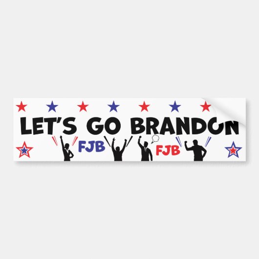 LET'S GO BRANDON AUTOAUFKLEBER (Vorne)