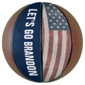 LET'S GO BRANDON Basketballs (Vertikal)