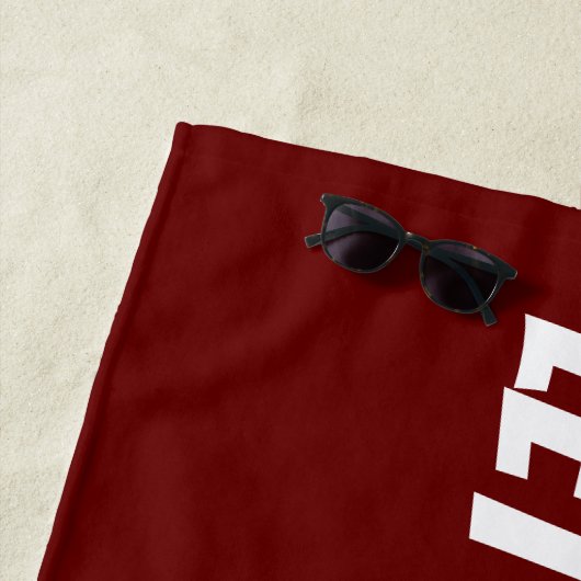 LET'S GO BRANDON Beach Handtücher (Beispiel)