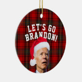 Let's Go Brandon Biden Weihnachtsschmuck Funny (Rechts)