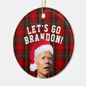 Let's Go Brandon Biden Weihnachtsschmuck Funny (Links)