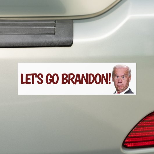 Lets go Brandon Bumper Sticker Autoaufkleber (Auf Auto)