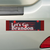 Let's Go Brandon - Bumper Sticker Autoaufkleber (Auf Auto)
