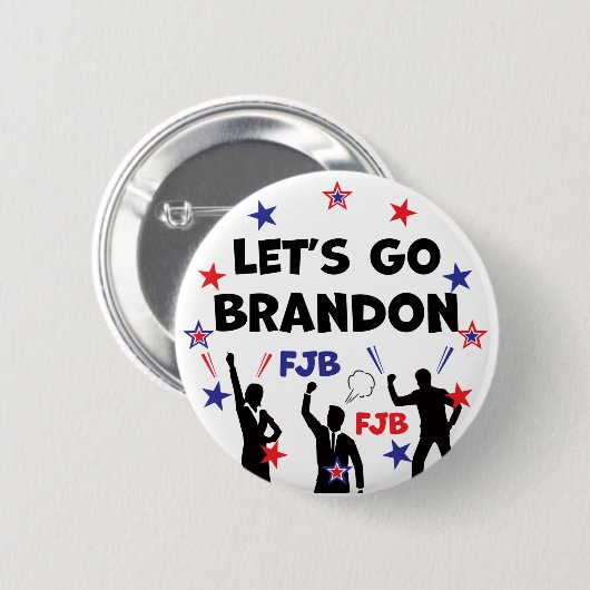 LET'S GO BRANDON BUTTON (Vorne & Hinten)