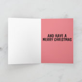 LET'S GO BRANDON CHRITMAS SANTA CLAUS Karten (Innenseite)