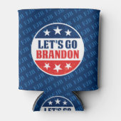 Let's Go Brandon gegen Joe Biden Pro trump 2024 Dosenkühler (Vorderseite)