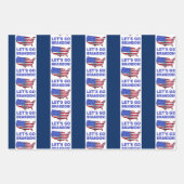 LET'S GO BRANDON GESCHENKPAPIER SET (Vorderseite 2)