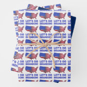 LET'S GO BRANDON GESCHENKPAPIER SET (Beispiel)