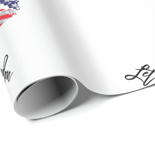 Let's Go Brandon Joe Biden Geschenkpapier (Rolleneckpunkt)