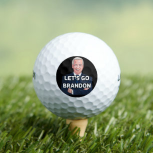 LET'S GO BRANDON JOE BIDEN GOLF BALLS GOLFBALL