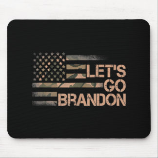 Let's Go Brandon Lasse Go Brandon Camouflage Ameri Mousepad