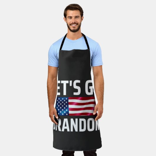 lets go brandon lets go brandon schürze (Getragen)