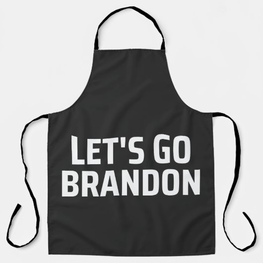 let's go brandon Magnet Schürze (Vorderseite)