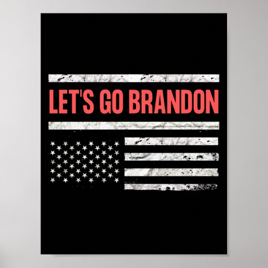Let's Go Brandon Poster (Vorne)