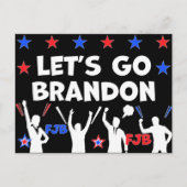 LET'S GO BRANDON POSTKARTE (Vorderseite)