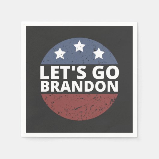 let's go brandon serviette (Vorderseite)