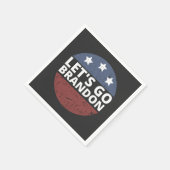 let's go brandon serviette (Ecke)