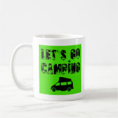 Let's Go Camping - Klasse B Kaffeetasse (Links)