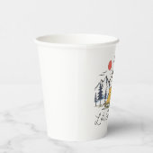 Let's Go Camping Pappbecher (Rechts)