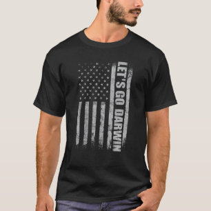 Let's Go Darwin Geschenk Lasse Go Darwin Vintag US T-Shirt