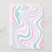 Let's Go Ghouls Halloween Cute Pink Ghost Birthday Einladung (Rückseite)