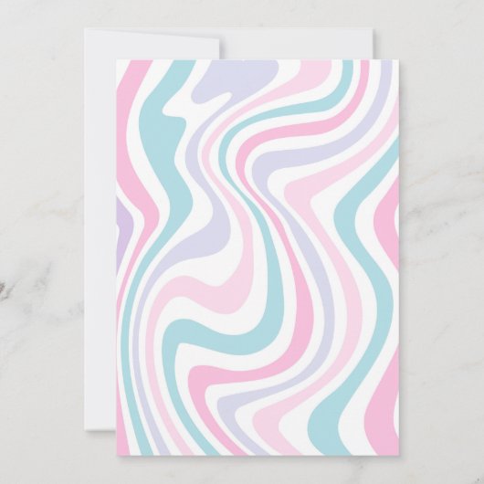 Let's Go Ghouls Halloween Cute Pink Ghost Birthday Einladung (Rückseite)