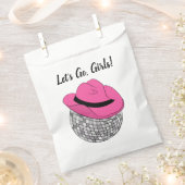 Let's Go Girls Disco Cowgirl Junggeselinnen-Abschi Geschenktütchen (Ausgeschnitten)