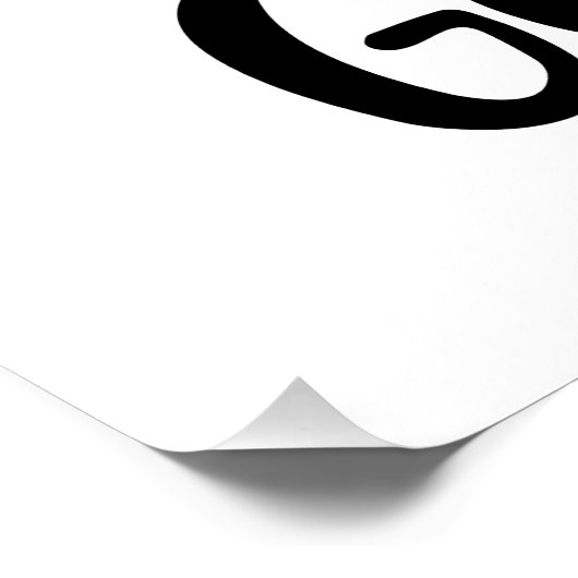 Let's Go Girls Heart Funny Duck Wearing Sunglasses Poster (Ecke)