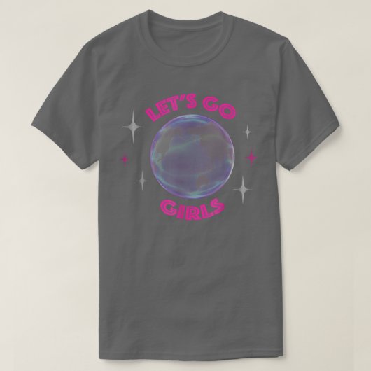 Lets Go Girls Night Out Party Tee Funny (Design vorne)