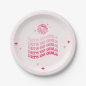 Let's Go Girls - Paper Plate - Junggeselinnen-Absc Pappteller (Vorderseite)
