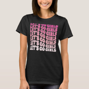 Let's Go Girls Party Junggeselinnen-Abschied Brida T-Shirt