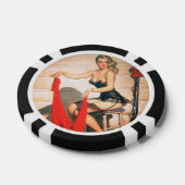 Let's Go Hunting - Vintage Kunst des Buttons Pokerchips (Einzeln)