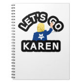 LET'S GO KAREN NOTIZBLOCK (Vorderseite)