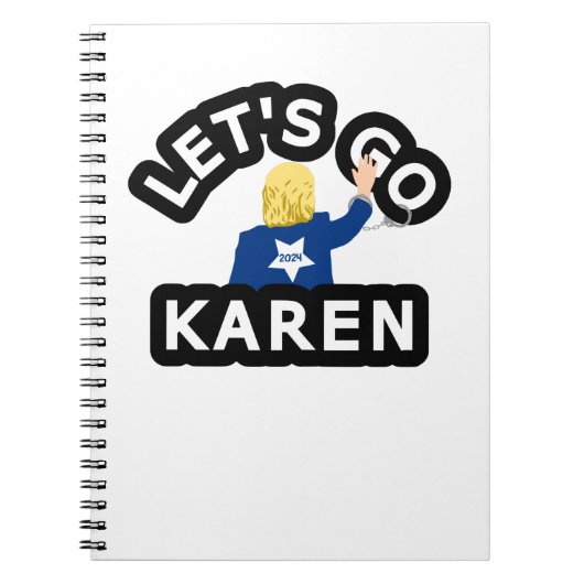LET'S GO KAREN NOTIZBLOCK (Vorderseite)
