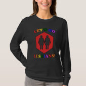 Let's go Lesbians! Lesbian Pride_7 T-Shirt (Vorderseite)