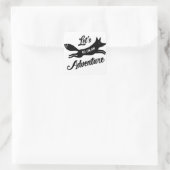 Let's Go On An Adventure sticker (Tasche)