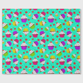 let's go party geschenkpapier (Flach)