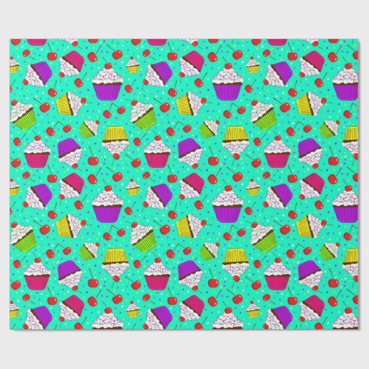 let's go party geschenkpapier (Flach)