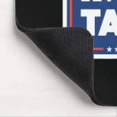 Lets Go Taco Trump Always Chickens Out Funny Meme Mousepad (Ecke)