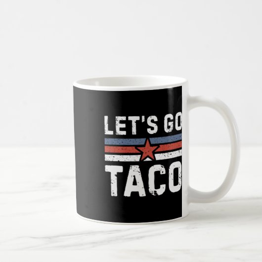 Let's Go Taco - Vintage 2 Kaffeetasse (Rechts)