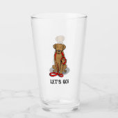 Let's Go! Walk Chesapeake Bay Retriever (dg tan) Glas (Vorderseite)