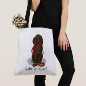 Let's Go! Walk Irish Water Spaniel Dog (liver 1) Tasche (Von Nahem)