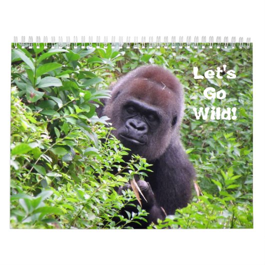 Let's Go Wild - Wild Animal Calendar (Ausgabe 1) Kalender (Titelbild)