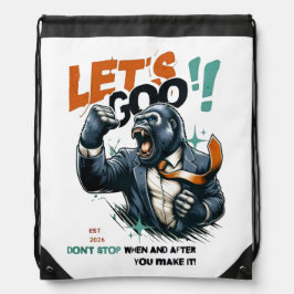 LET'S GOO LESSONS LEARN  DRAWSTRING BAG  SPORTBEUTEL