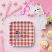 Let's Grill and Chill 7" Square Paper Teller (Party)