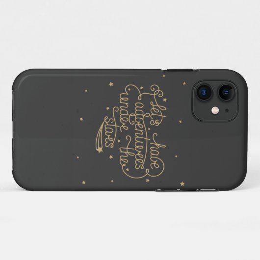 Lets haben Abenteuer Case-Mate iPhone Hülle (Rückseite (Horizontal))