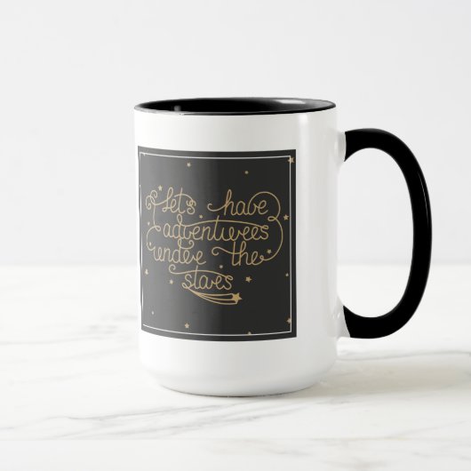 Lets haben Abenteuer Tasse (Rechts)