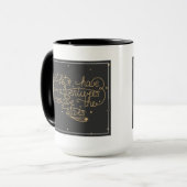 Lets haben Abenteuer Tasse (Vorderseite Links)