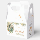 Let's hang out sloth kids birthday geschenkschachtel (Geöffnet)